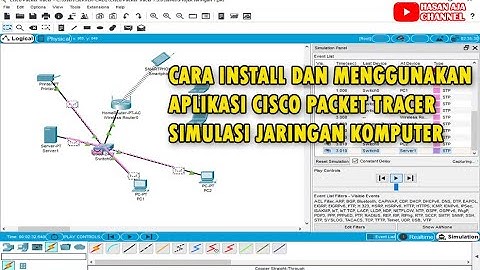 Cara Instal Dan Menggunakan Aplikasi Cisco Paket Tracer