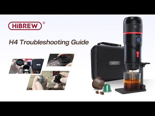 HiBREW Portable Espresso Coffee Machine for Car & Home H4