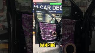 Harman Kardon Speaker & Damping Installation in KIA Carens | Jainam Car Decor | 94095 83998 #car