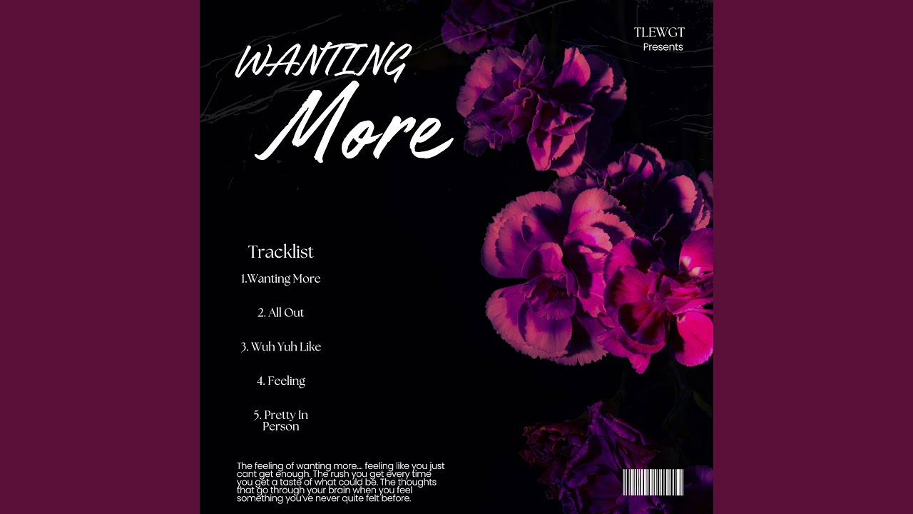 Watch Wanting More on YouTube Watch Wanting More on YouTube