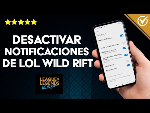 Cómo Desactivar las Notificaciones de LoL Wild Rift - Tutorial para Android