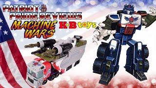 Patriot Prime Reviews 1997 Transformers Machine Wars Optimus Prime