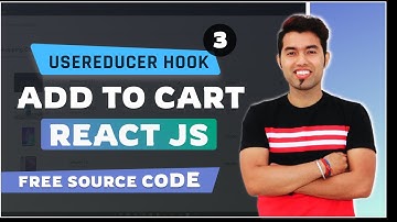 🔴 React JS Shopping Cart with useReducer Hook in Hindi | Part 3