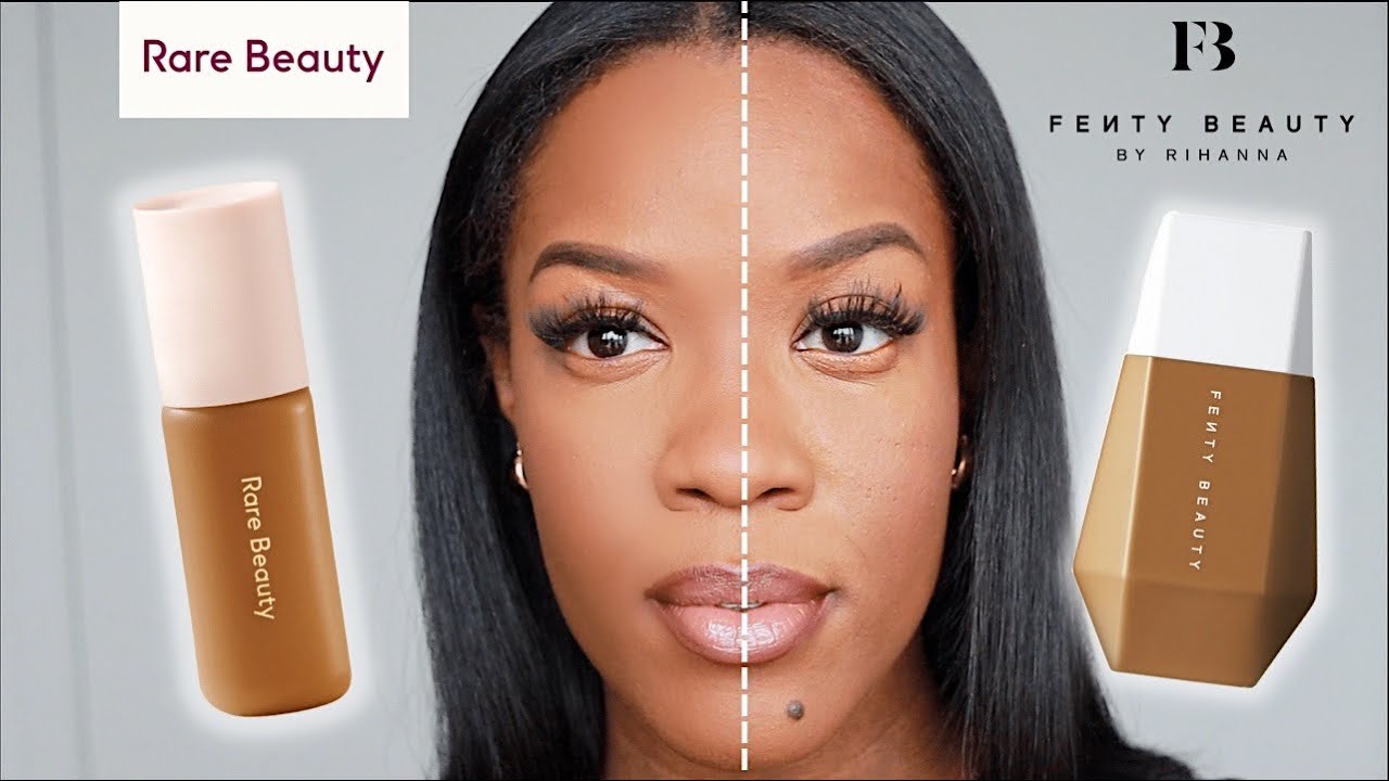 RARE BEAUTY TINTED MOISTURIZER VS FENTY BEAUTY SKIN TINT YouTube RARE BEAUTY TINTED MOISTURIZER VS FENTY BEAUTY SKIN TINT YouTube