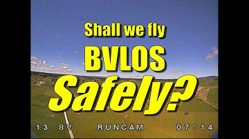 How to SAFELY fly an RC plane beyond visual line of sight (part 0)