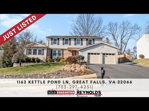 1162 Kettle Pond Lane, Great Falls, VA home video tour
