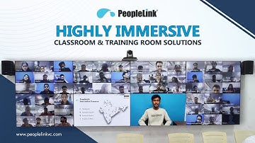 Hybrid Smart Classroom & Training Room Solution by PeopleLink - Expand the reach of your Classroom