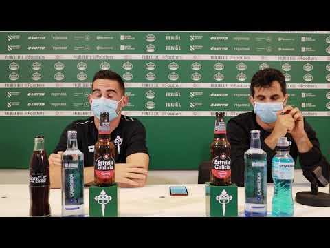 Fornos y Álex López. Previa CD Tudelano