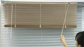 Venetian Blind in PVC/Aluminum/faux wood
