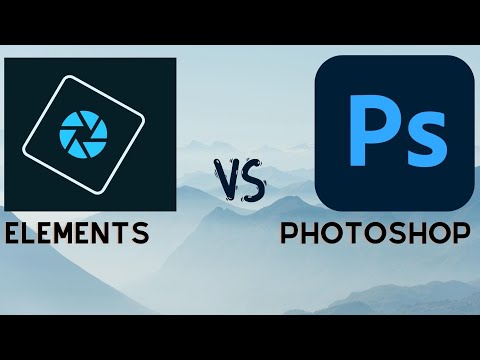 Vídeo: Diferença Entre Photoshop Elements E Photoshop