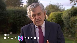 Gordon Brown: Not sharing Covid vaccines is an ‘intolerable waste’ - BBC Newsnight