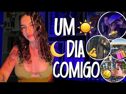 ASMR VLOG - UM DIA COMIGO ☀️ (madrugada + academia + comprinhas...)