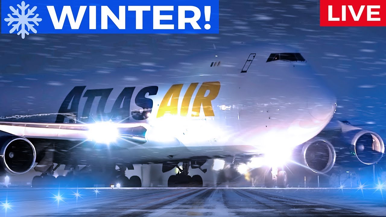 🔴LIVE WINTER NIGHT at CHICAGO O'HARE AIRPORT | SIGHTS & SOUNDS of PURE AVIATION | AVGEEK ORD PLANES