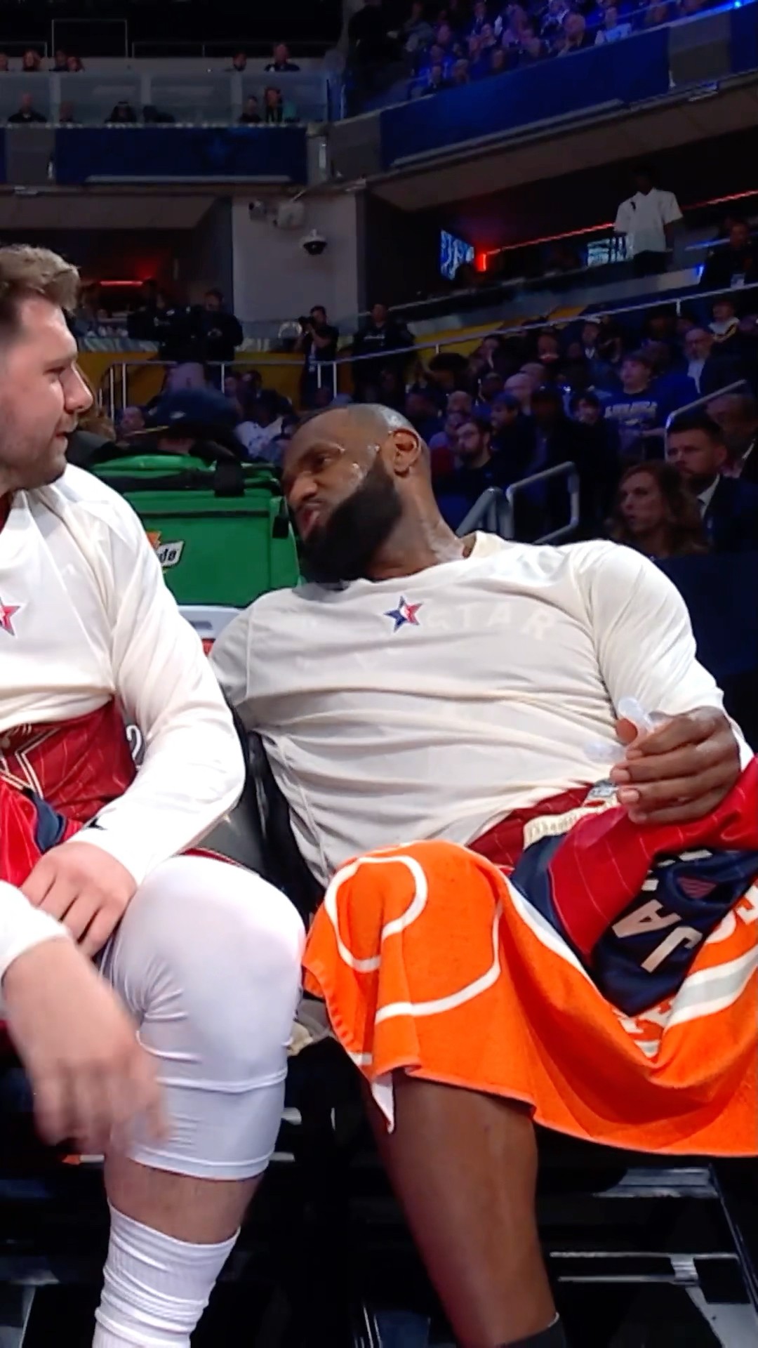 LeBron James Jokes about Who He Played With in His First All-Star Game