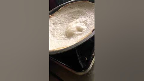 😋sunday morning special appam😋coconut milk😋#shorts #ytshorts #appam #breakfast  #sundayspecial