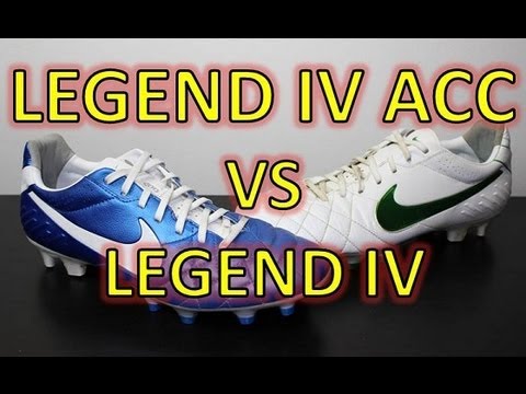 Ecología Incorrecto Girar en descubierto Nike Tiempo Legend IV ACC VS Nike Tiempo Legend IV Comparison - YouTube