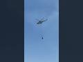Helicopter Water Pickup for Firefighting