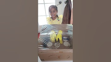 DIY Astronaut Glove Box  #science #fun #shortvideo #shorts