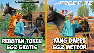 FILM PENDEK FREE FIRE! BERBURU TOKEN SG 2 GRATIS EH DAPATNYA SHOTGUN METEOR?!