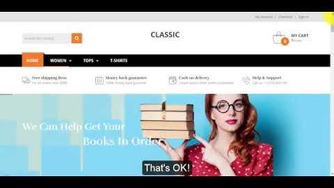 How to install Skybook Responsive Prestashop theme