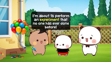 Little Geniuses Daabu’s Sky-High Experiment🎈Up, Up, and Away!🪂 #BDC979