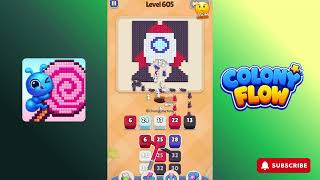 Colony Flow - level 605 - Gameplay walkthrough