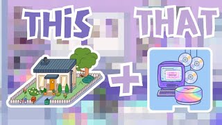 FREE HOUSE + Y2K LOFT FURNITURE PACK🦋✨️ | THIS+THAT💜 IN TOCA LIFE WORLD🌎