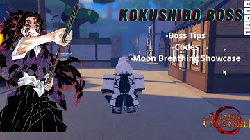 How to Beat Kokushibo! - All new Latest Codes + Moon Breathing Showcase| Slayers Unleashed