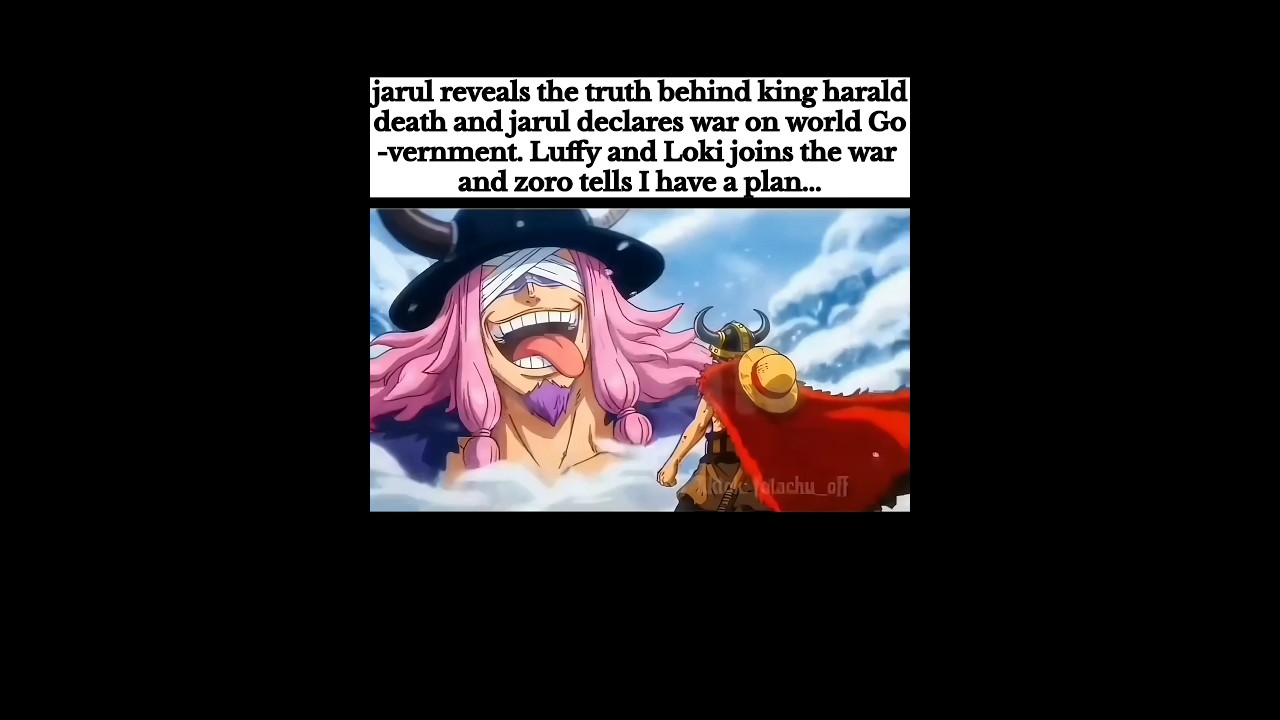 Luffy and Loki ready to fight Imu and holy knights 