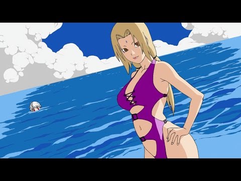 Naruto Shippuden Ultimate Ninja Storm 4 Tsunade Swimsuit, Tsunade, swimsuit, DLc,...