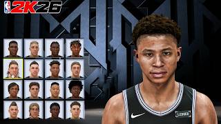 NBA 2K26 Best Carter Bryant Face Creation