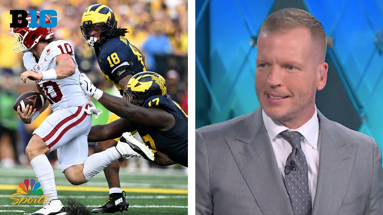Michigan's defense leads the way in upset win over Oklahoma | CFB Countdown | NBC Sports