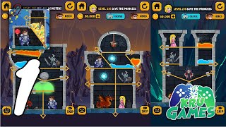 Rescue Hero: Pull The Pin - How To Loot? Gameplay #1 All Levels (Android, IOS) screenshot 5