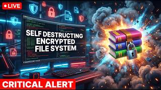 🔴 LIVE: Building a Self-Destructing Encrypted File System | ft. @techanish001