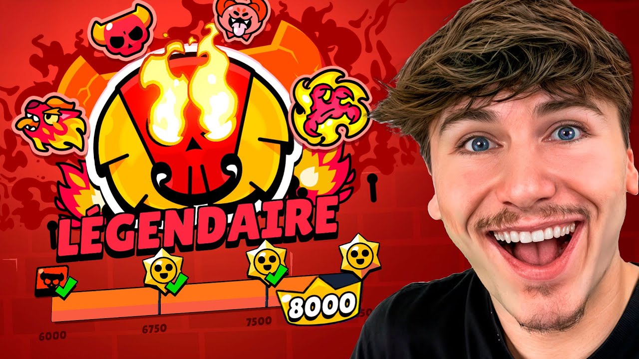 JE TRYHARD LA CLASSÉ BRAWL STARS !! (Rush Légendaire)
