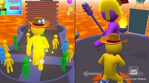 Giant Rush ASMR Gameplay, Very relaxing and Satisfying all levels Gameplay walkthrough Android IOS