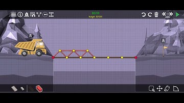 Poly Bridge 2 Level 3 Pine Mountains. Level 1.3