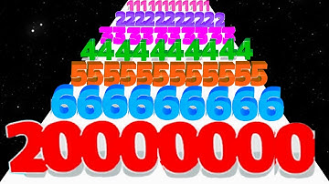 New Satisfying Mobile Game - Canvas Run, Number Master, Ball Merge 2048, ASMR Gameplay