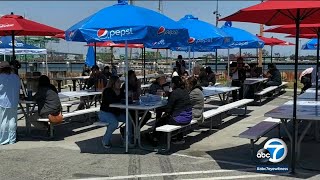 San Pedro Fish Market reopens its doors in new, temporary location