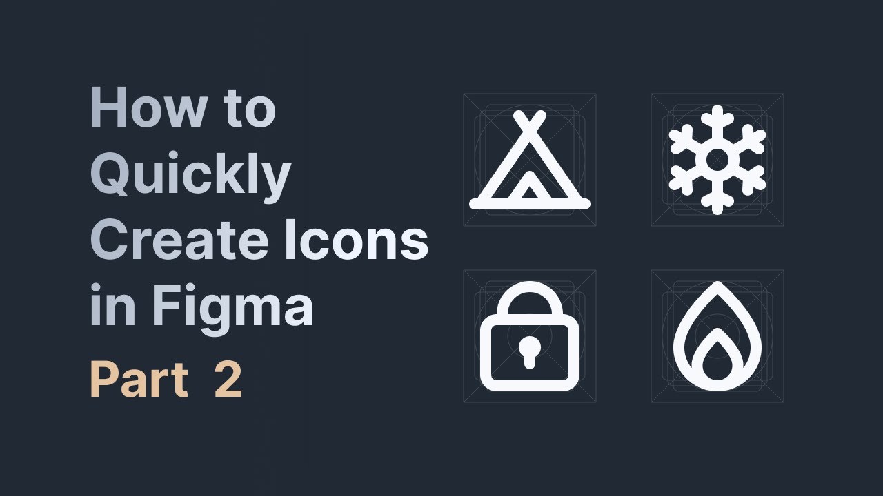 ⛺️ ️🔒🔥Quick Icon Design in Figma @mingcute_icon #design #icon #drawing ...