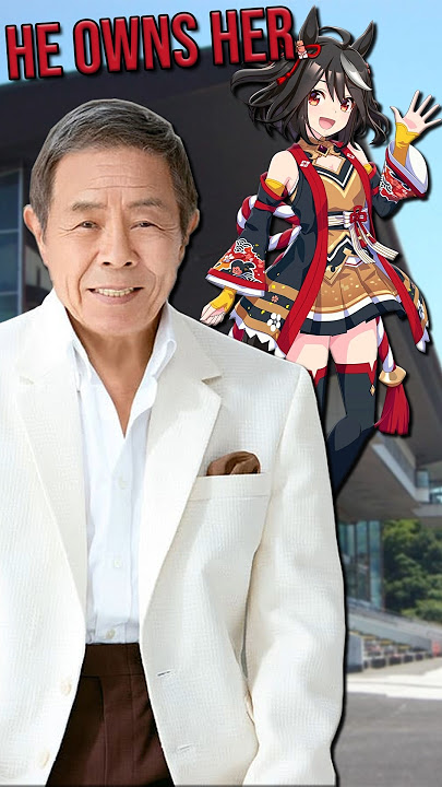 Did you know the Owner of Kitasan Black was famous?