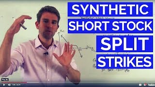 Synthetic Short Stock (Split Strikes) Explained ☝