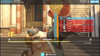 Roadhog Win Lunar Brawl - Bounty Hunter Overwatch 2022 - Malevento Map