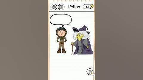 Brain test 3 level #49 walkthrough solution