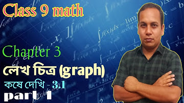 class 9 math / chapter 3 / graph / kosedekhi- 3.1 / in Bengali  / wbbse.