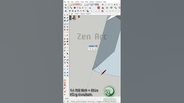 Vẽ Mái Đình + Chùa Bằng Plugin Curviloft. #shorts #youtubeshorts  #enscape #sketchup #plugin #tips