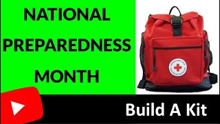 Build a Kit National Preparedness Month 2021