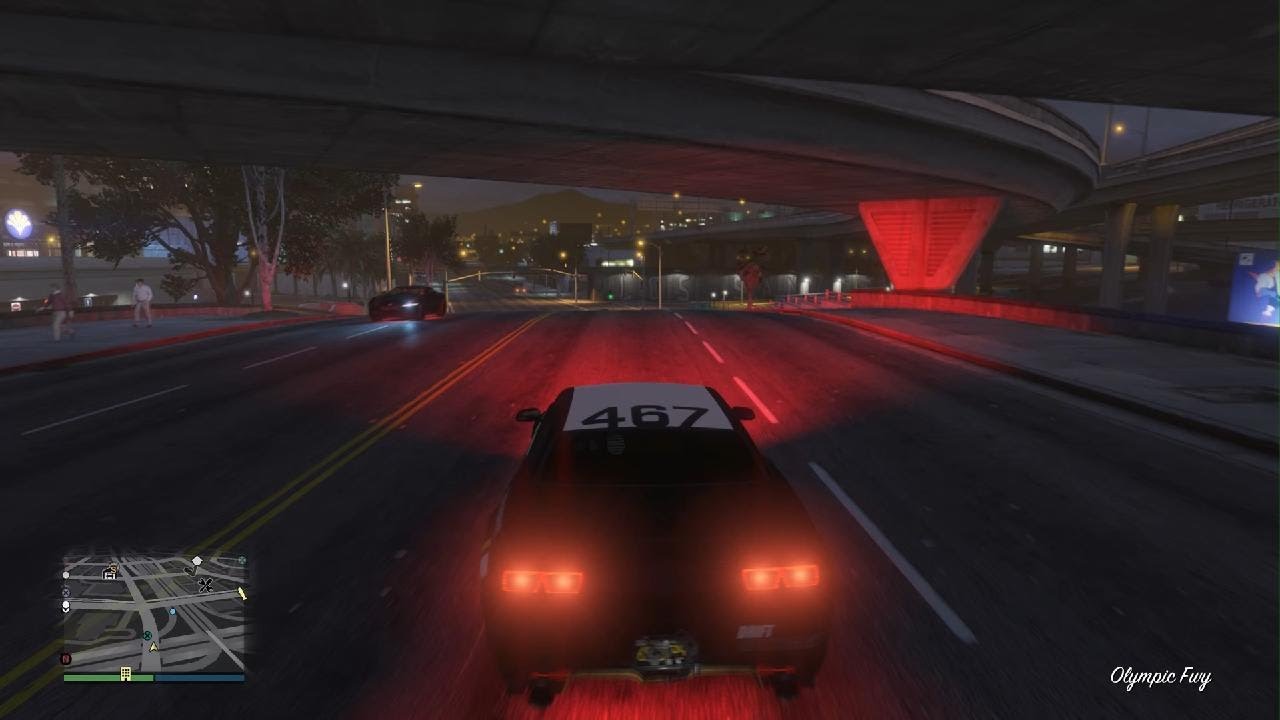 Grand Theft Auto V clean drift