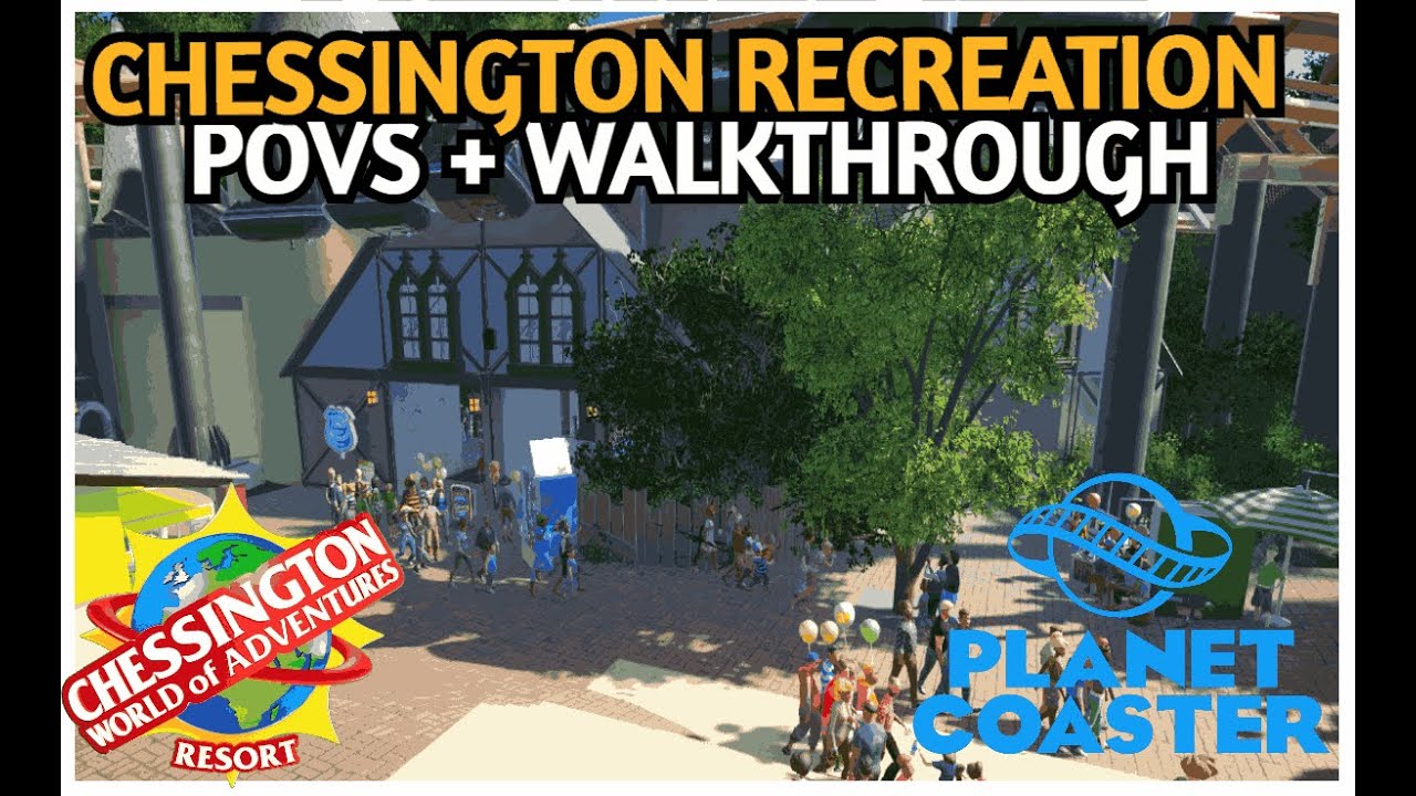 Chessington World of Adventures in Planet Coaster! Full Park Walkthrough & POVs