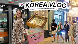 KOREA VLOG: Nights in Korea, Shopping & Knotted Donuts | Mommy Haidee Vlogs
